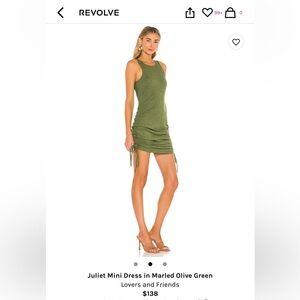Lovers & Friends green dress